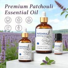 Minyak Esensial Patchouli HIQILI 100mL/30mL/10mL, Minyak Patchouli Murni untuk Menenangkan Kulit, Menutrisi Rambut, Diffuser, Humidifier, Lilin Aromaterapi Tahan Lama, Kerajinan Tangan DIY - nilam - View 2