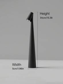 Guanova 1pc Creative Rechargeable LED Desk Lamp, Toothbrush Atmosphere Light, USB Charging Table Lamp, 3-Level Adjustable Light, Built-In Rechargeable Battery, Long Battery Life, Battery Capacity: 1200mAh, Modern Minimalist Nordic Design, Touch Control Desk Lamp, Portable Night Light, Suitable For Various Scenes, Suitable For Living Room/Bedroom/Bar/Restaurant/Office/Bedside Table, Great Gift - Rechargeable Desk Lamp - View 15