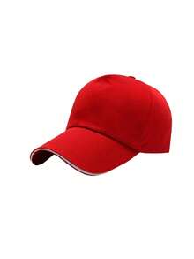 1PC Neutral Solid Color Baseball Cap,Casual, Versatile, Breathable,Suitable For Daily Wear, Vacation/Holiday Gift - Solid Color Baseball Cap - View 10