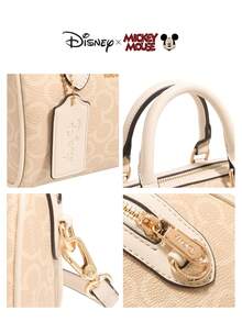 Disney Women's New Pillow Bag, Boston Shoulder Crossbody Bag, Holiday Gift For Friends Or Girlfriend - Multicolor - View 12
