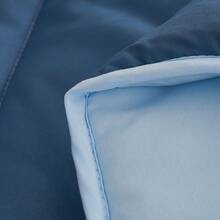Soft Quilted Polyester Comforter With Reversible Design And Diamond Stitching, Comfortable Bed Filling, Available In Sizes 180x240cm, 220x240cm, And 240x260cm - Blue - View 9