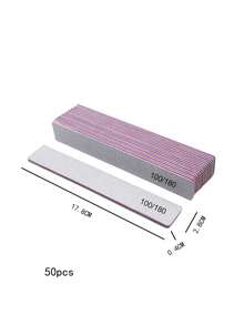 Kikir Kuku Amplas 100/180 Grit, Cocok untuk Kuku Alami dan Kuku Akrilik, Kikir Kuku Amplas Dua Sisi, Kikir Kuku Akrilik Profesional, Kikir Kuku Abu-abu yang Dapat Digunakan Kembali, Alat Kikir Kuku Multi-Bentuk, Cocok untuk Salon/Praktik Kuku/Memoles - MultiWarna - View 8