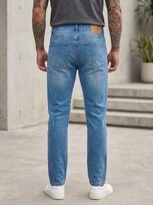 Men Jeans - Medium Wash - View 2