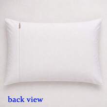 1pc White Diamond Quilted Pillowcase (No Pillow Insert), Piped Edge Design, Soft And Breathable, Decorative Pillow Cover, Suitable For Bedroom, Guest Room, Hotel Use, Multiple Sizes Available - White - View 5