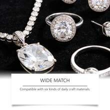 Transparent Rhinestone Glue, Suitable For Daily Use On Multiple Materials For Bonding, Sealing And Stitching, Specially Designed For Handmade Jewelry Making, Various Daily DIY Crafts, Gluing Rhinestones, Pearls And Other Small Decorative Accessories, Compatible With Metal, Glass, Wood, Plastic And Other Handmade Substrates, Meeting The Bonding Needs Of Clothing Decoration, Small Jewelry Making And Other Handmade Scenarios. Gift For Family And Friends, Back To School Gift, Christmas Gift - A - View 6