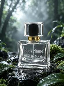 Customized Name Travel Perfume Bottle Refillable, Personalized Transparent Glass Perfume Spray Bottle, Customized Refillable Perfume Spray Bottle, Multi-Functional, Vintage, Unique, Ideal Gift For Her, Girlfriend, Her, Grandparents, Anniversary, Wedding - 30ml - View 4