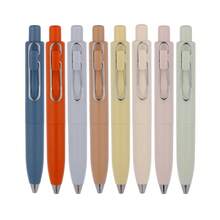 3/6/12pcs Thick Barrel Ballpoint Pens, Macaron Color Retractable Design, Comfortable Grip With Metal Clip, Smooth Writing, Suitable For Learning, Office, Back To School Gift - Sets - View 7