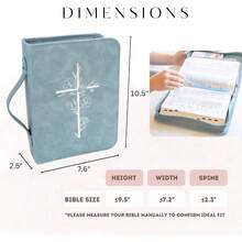 Bible & Book Storage Bags - Blue - View 2