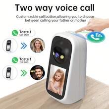 Compatible With JOOAN CAM720 APP Smart Baby Monitor Camera, AI Auto Human Tracking, 5GHz High-Speed WiFi, 1296P Full-Color Night Vision, Two-Way Audio Intercom, 24/7 Baby Care, Data Privacy Encryption, No Subscription Required, Home Indoor Security Monitoring - White - View 8
