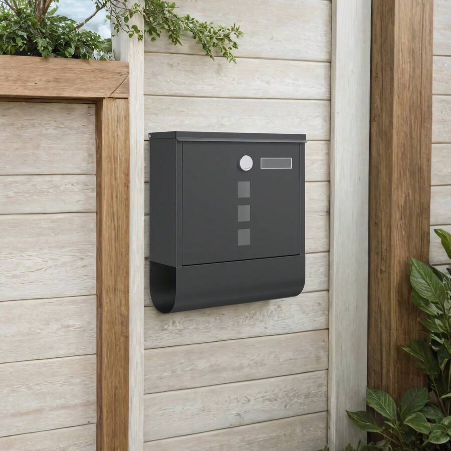 SONGMICS Mailboxes - nero - Visualizzare 1