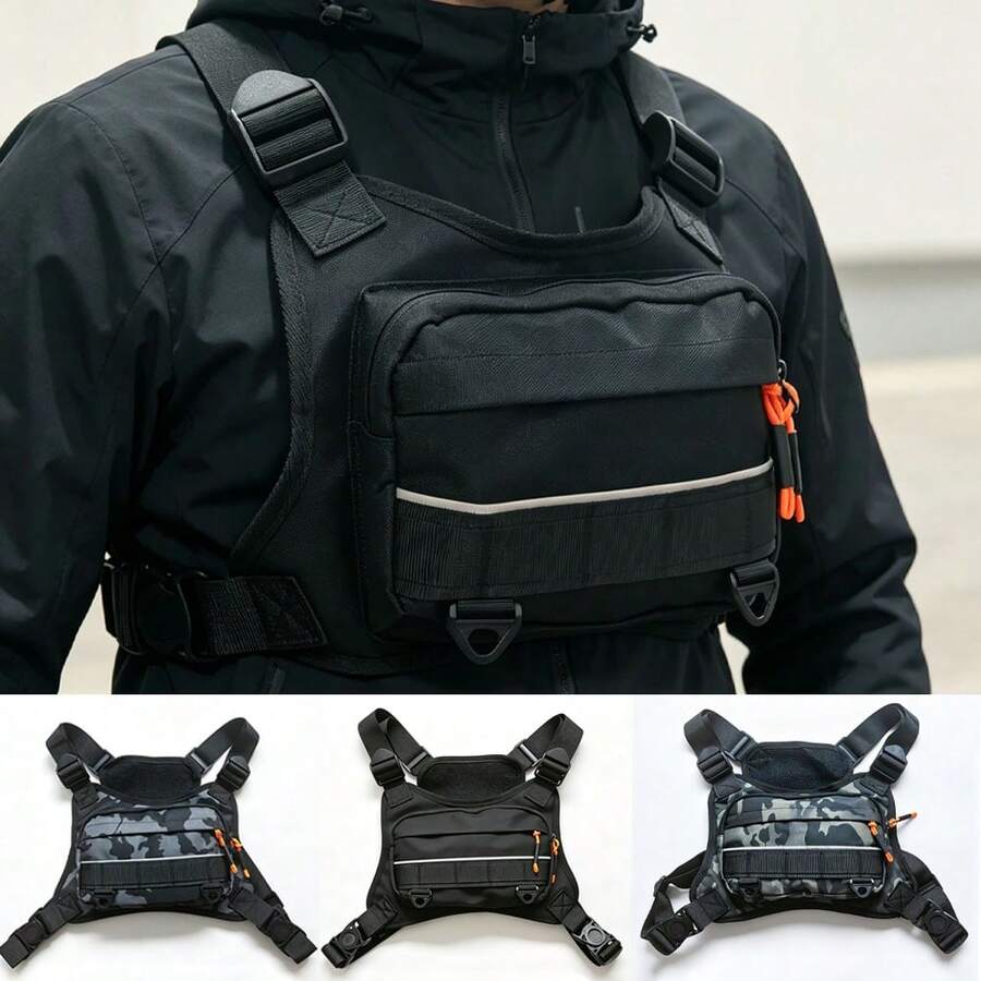 Men's Backpack - Motorcycle And Bicycle Riding Bag - Outdoor Sports, Training And Fitness Backpack - Lyra Fly Fishing Bag - Outdoor Adventure, Camping Handbag - Lightweight Outdoor Bag - Multicolor - View 1