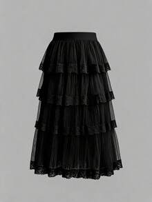 Women Skirts - Black - View 3