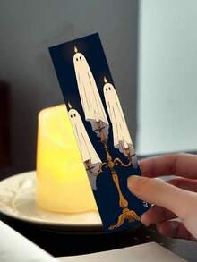SCXXBSW 30pcs Cartoon Paper Bookmark: Retro Fairy And Ghost Doodle Illustration Decorative Page Holder-Perfect As A Gift For Friends And Travel Enthusiasts - Bookmark - View 4