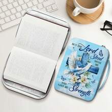 Funda de Biblia floral tropical con asa, estuche de estudio, estuche de transporte para estudio cristiano, bolsas de lona, regalos de Navidad - Accesorios Faith - Ver 2