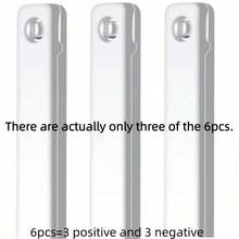 6/12pcs High Breathability Cuttable No-Drill Installation Mosquito Screen Strips, Reusable Magnetic Window Screen Clips, Anti-Fall Window Screen Tool, Home Window Protection Style, Suitable For Windows - Multicolor - View 17