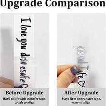 Trending Style Rearview Mirror Text Car Sticker - I Love You Drive 3pcs Couple Gift Car & Motorcycle Decorative Stickers - A - View 7