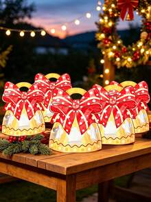 12pcs Christmas Themed Self-Sealing Gift Bags With Window And Handle, Suitable For DIY Hanging Decorations, Holiday Party Favors, Gift Packaging, Tabletop Decor, Party Supplies And Afternoon Tea Snack Bags, Perfect Choice For Holiday Gifting - Multicolor - View 9