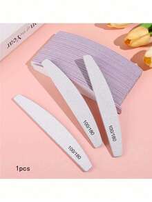Kikir Kuku Amplas 100/180 Grit, Cocok untuk Kuku Alami dan Kuku Akrilik, Kikir Kuku Amplas Dua Sisi, Kikir Kuku Akrilik Profesional, Kikir Kuku Abu-abu yang Dapat Digunakan Kembali, Alat Kikir Kuku Multi-Bentuk, Cocok untuk Salon/Praktik Kuku/Memoles - MultiWarna - View 12