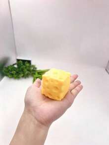 1pc Large Soft Squeeze Cheese, Soft And Fluffy, Adult Sensory Stress Relief Toy, Stress Relief Toy, Suitable For Parties, Work, As A Stress Relief Gift, Soft And Fluffy Toy, Room Decor, Holiday Essential, Bachelor Party - View 11