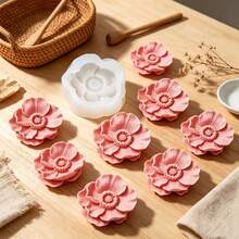 3D Flower Silicone Mold - Suitable For DIY Handmade Aromatherapy Candles, Resin Crafts, Handmade Soap, Plaster, Clay. Perfect For Home Decor And Holiday Handmade Gifts. - Flower - View 6