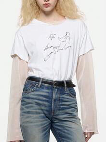 Women T-Shirts - White - View 1