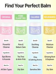 Banila Co Clean It Zero Cleansing Balm Revitalizing, Refreshing Revitalizing Cleansing Balm, Melts Makeup, Oil Control & Pore Clarifying, Non-Greasy, For Oily Skin, K-Beauty, Korean Makeup, , GIFT, 25ml - Balm Revitalizing 25ml - View 3