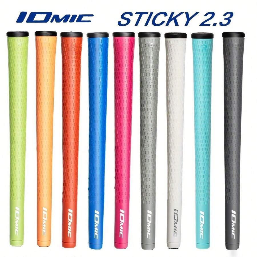 10 buah Grip Golf Karet untuk Stik Besi dan Kayu, Berbagai Warna (Opsional), Anti Selip, Tahan Aus - MultiWarna - View 1