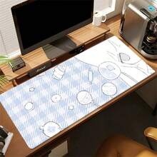 Alas Meja Kulit Ekstra Besar Motif Anime Candy Girl, Alas Mouse Kulit Anti Selip, Tahan Noda Minyak, Tahan Air, Alas Keyboard untuk Bermain Game dan Penggunaan Kantor Sehari-hari - View 5