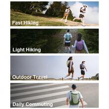 Naturehike Nanpara Pro 12L Hiking Backpack With Multi-Function Water Bladder, Suitable For Cycling And Travel - Multicolor - View 9
