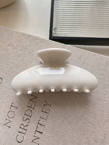 3pcs Large Size Thick Hair Clips French Celluloid Tortoise Shell Claw Clips Hair Accessories For Medium To Long Hair Autumn Style - Multicolor - View 4