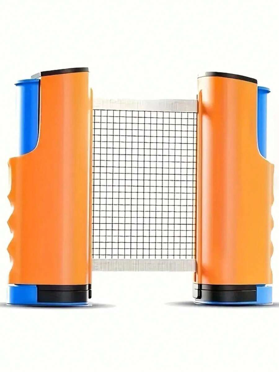 Portable Retractable Table Tennis Net Adjustable Height Ping Pong Net For Indoor And Outdoor Use Lightweight Easy Setup Game Accessory Great For Family Gathering Party Activities Recreational Sports Handy Entertainment Supply For Home Backyard Campus - Multicolor - View 1