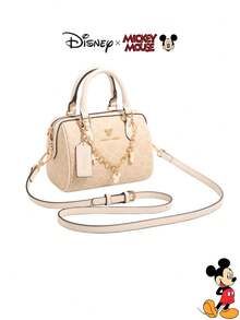 Disney Women's New Pillow Bag, Boston Shoulder Crossbody Bag, Holiday Gift For Friends Or Girlfriend - Multicolor - View 7