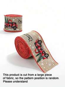 5 Yards Classic Width Christmas Scottish Check Print DIY Ribbon For Handmade DIY Craft Gift Floral Packing Wedding Christmas Wreath Deco - A - View 13