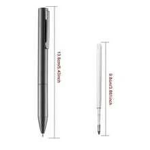 Minimalist Matte Grey Ballpoint Pen-High-Quality Metal Ballpoint Pen, With Smooth Writing And Comfortable Grip, Suitable For Office Use, Signatures And Business Gifts. - Pen - View 7