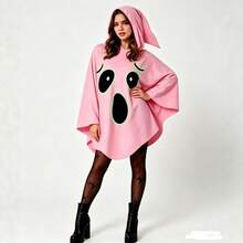 Girls Party Costumes: Ghost, Witch Role Play, Fairy, White Bat Outfit, Halloween Costume - Multicolor - View 7