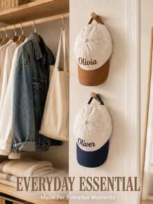 Topi Trucker Bordir yang Dipersonalisasi, Topi Baseball dengan Teks yang Dapat Disesuaikan, Topi Ayah Bergaya Vintage, Topi Kasual Unisex yang Dapat Diatur, Topi Gaya Jalanan Retro - MultiWarna - View 8