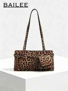 BAILEE Tas Bahu Wanita Avant-Garde, Desain Gesper Unik dengan Kantong Penyimpanan Kecil, Cocok untuk Dipadukan, Pilihan Hadiah yang Sempurna - MultiWarna - View 2