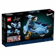 LEGO Building Blocks Vespa 125 Motorcycle 10298 Creative Series Building Blocks - Clear - View 2
