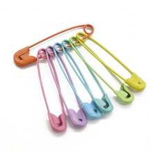 300/450pcs/Box Colorful Safety Pins, Sturdy And Durable, Perfect For Crafts, Sewing And Multiple Uses, Also Suitable For Organizing Craft Supplies, Bright Color Strong Durable Clips - Set - View 7