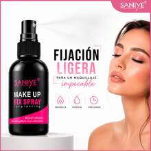 SANIYE Makeup Setting Spray Long Lasting Moisturizing Matte - Sheer - View 4