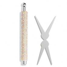 Cat-Eye Magnetic Nail Art Tool Set Featuring A Powerful Magnet For Cat-Eye Gel Polish, A Dual-Ended V-Shaped Magnetic Plate, And A Rhinestone-Style Magnetic Wand; Suitable For Both Nail Salons And DIY Home Use. - Multicolor - View 13