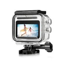 PULUZ Casing Tahan Air Bawah Air 60m untuk Insta360 GO 3 / GO 3S, Casing Selam dengan Adaptor Dasar & Sekrup, Transparan - View 1