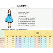 4-Color Beer Theme Dress For Girls, Children Party Performance Dress, School Activities, Festival Stage Show, Cute Costume - Multicolor - View 11