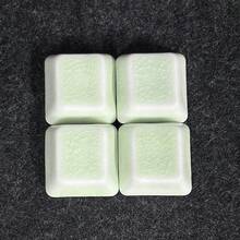 Green Ice Crack Pattern 4pcs - WASD Supplement Keys, Ceramic Keycaps, Smooth Uniform Translucent Mechanical Keyboard Keycaps Original Height - View 2