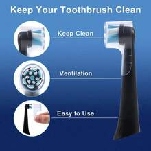 1/6/11pcs Electric Toothbrush Head Protective Covers - Compatible With IO Series And Pro 1000, Antibacterial And Dust-Proof, Design, Multiple Colors | Suitable For Home, Gym And Travel Oral Care - Multicolor - View 7