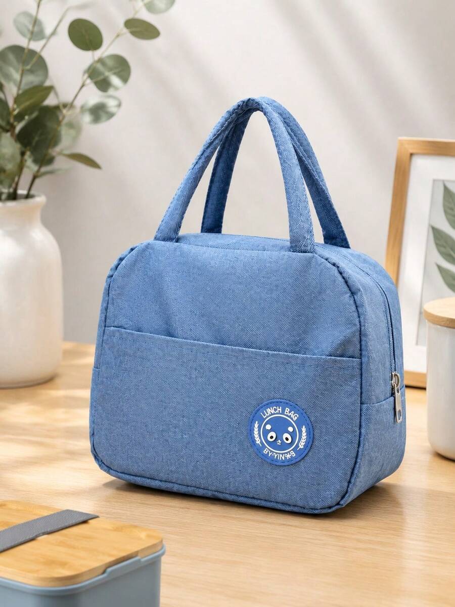 Lunch Bags - Dusty Blue - View 1