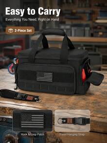 14" Heavy Duty Tactical Tool Bag Non-Slip Base Multipurpose Work Organizer For Handyman,Carpenter,Durable Portable Tool Storage - Tool Bag Set - View 6