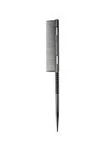 1pc Aluminum Tail Comb - Essential Anti-Static Hair Tool For Summer Travel And Back To School, Salon-Grade Lightweight Detangling Comb, Suitable For Hairstylists And Daily Use - A - View 10