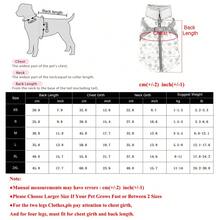 2-IN-1 Thickened Reflective Jacket & Harness For Pets Autumn/Winter Warm Paw Print Coat Dog Windproof Outdoor Clothes Suitable For Small Medium Dogs - Multicolor - View 6