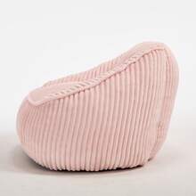 Memory Foam Pouf, Striped Bubble Plush, Soft, Comfortable, Cozy Sofa For Living Room, Apartment, And Dorm - Baby Pink - View 6